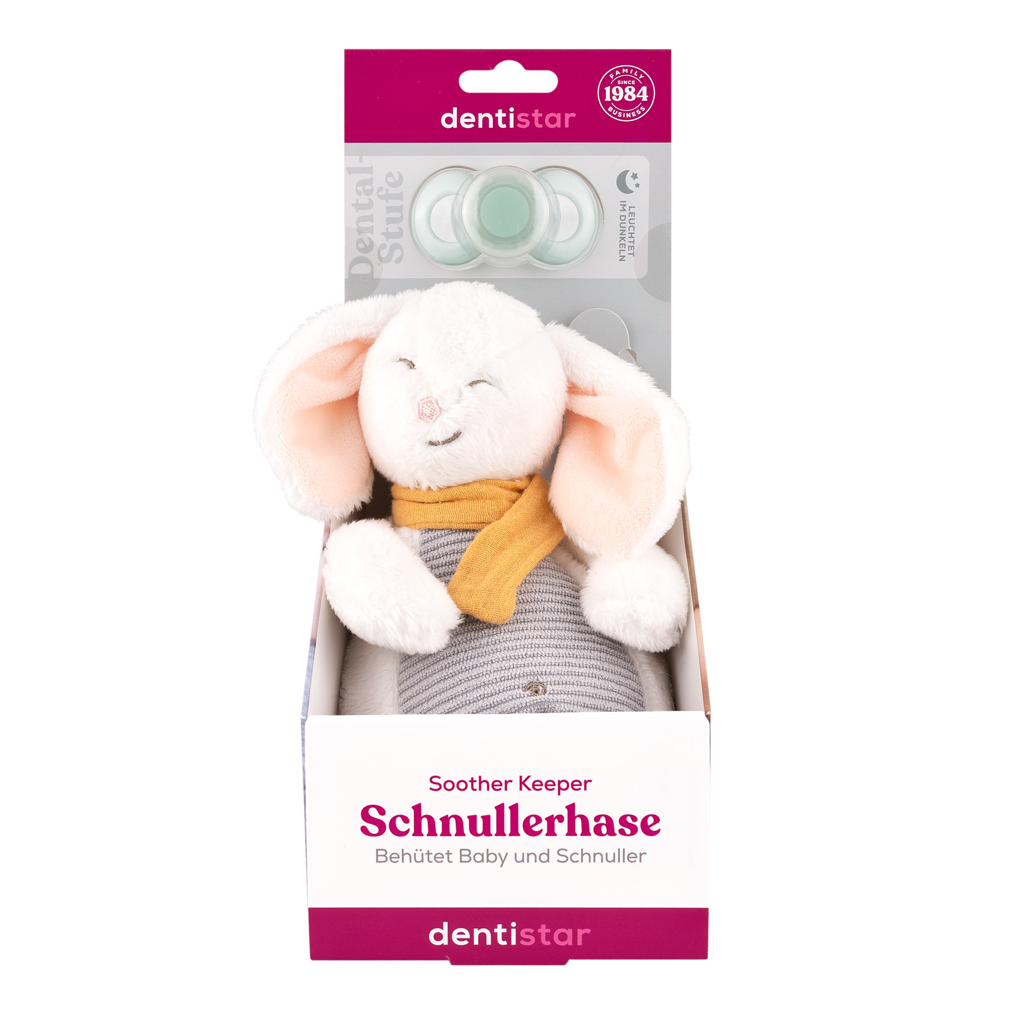 Dentistar Schnullertier Hase