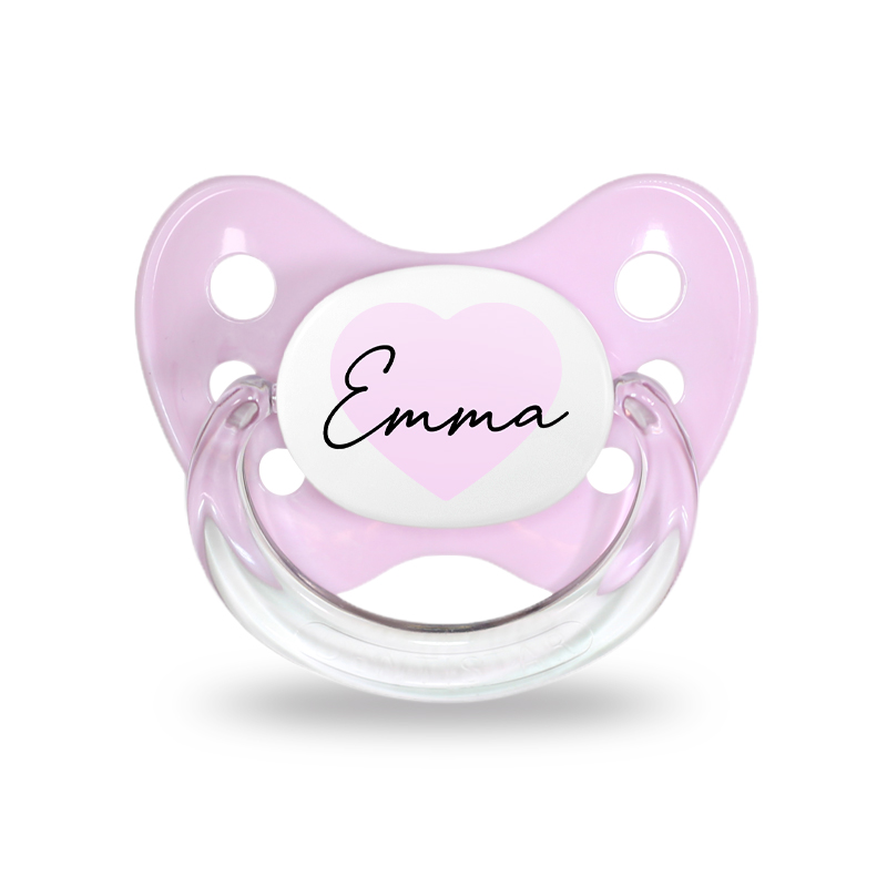 Name pacifier set of 2 Emma size 1 