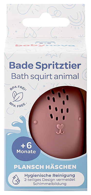 Bath squir animal set