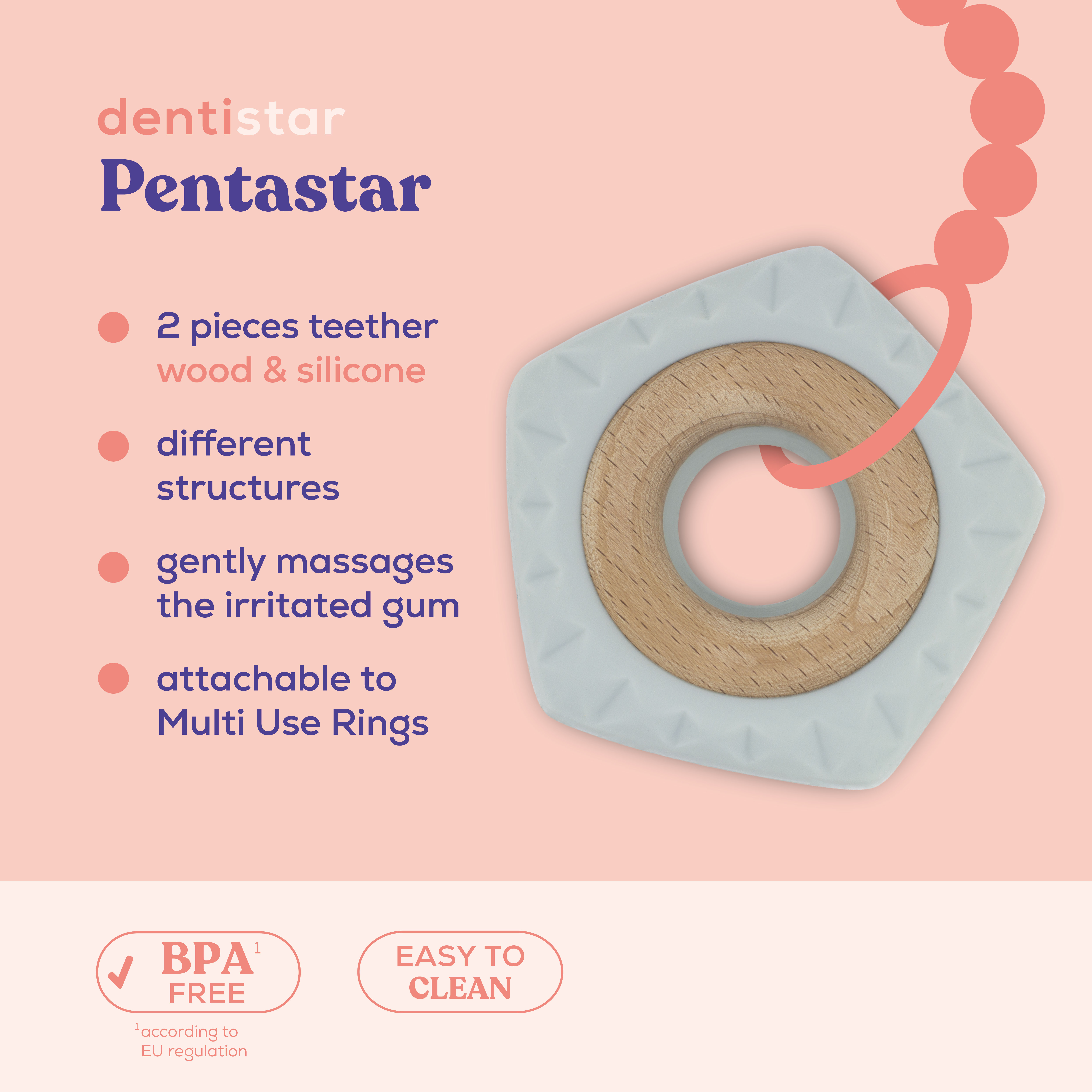 Teether Pentastar 