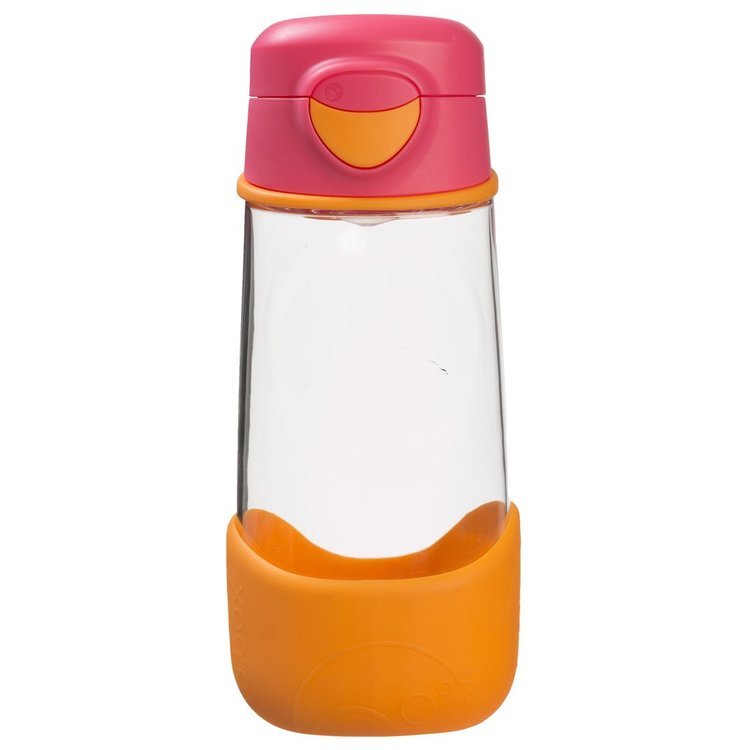 Trinkflasche in orange pink