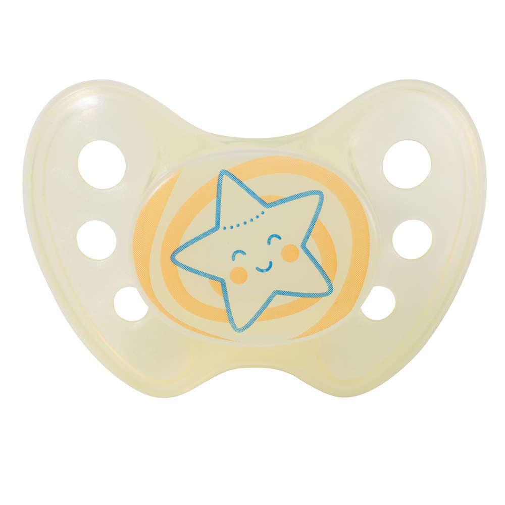 Dentistar Day & Night Soother in Blue Size 1 