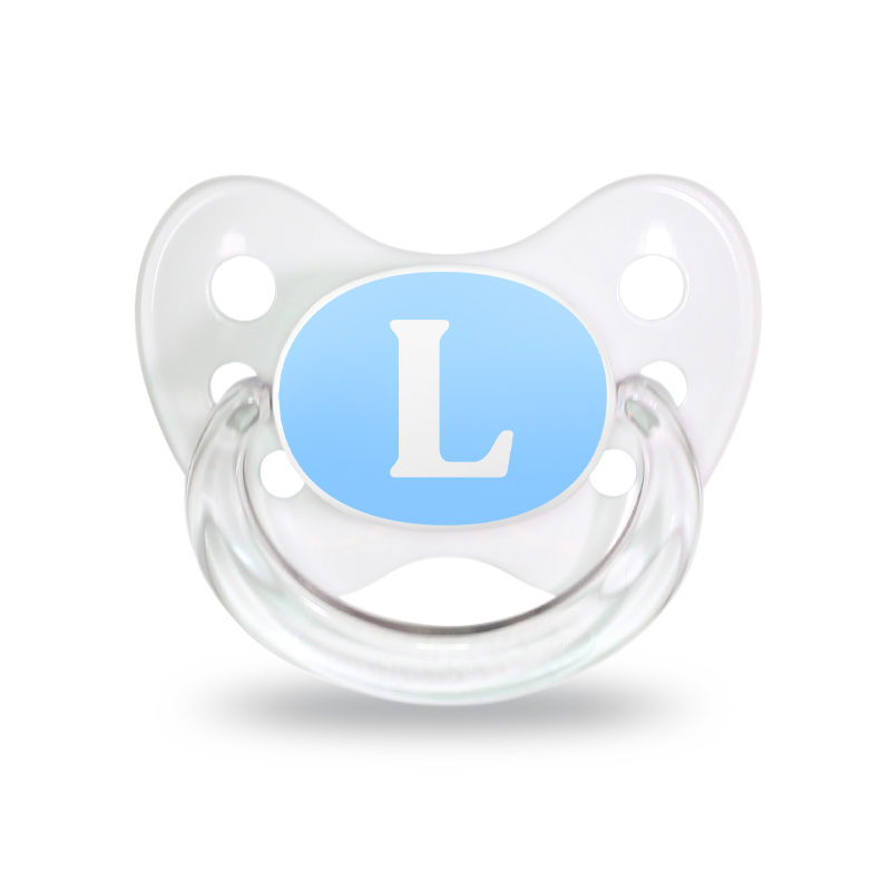 Name pacifier set of 2 Leon size 1